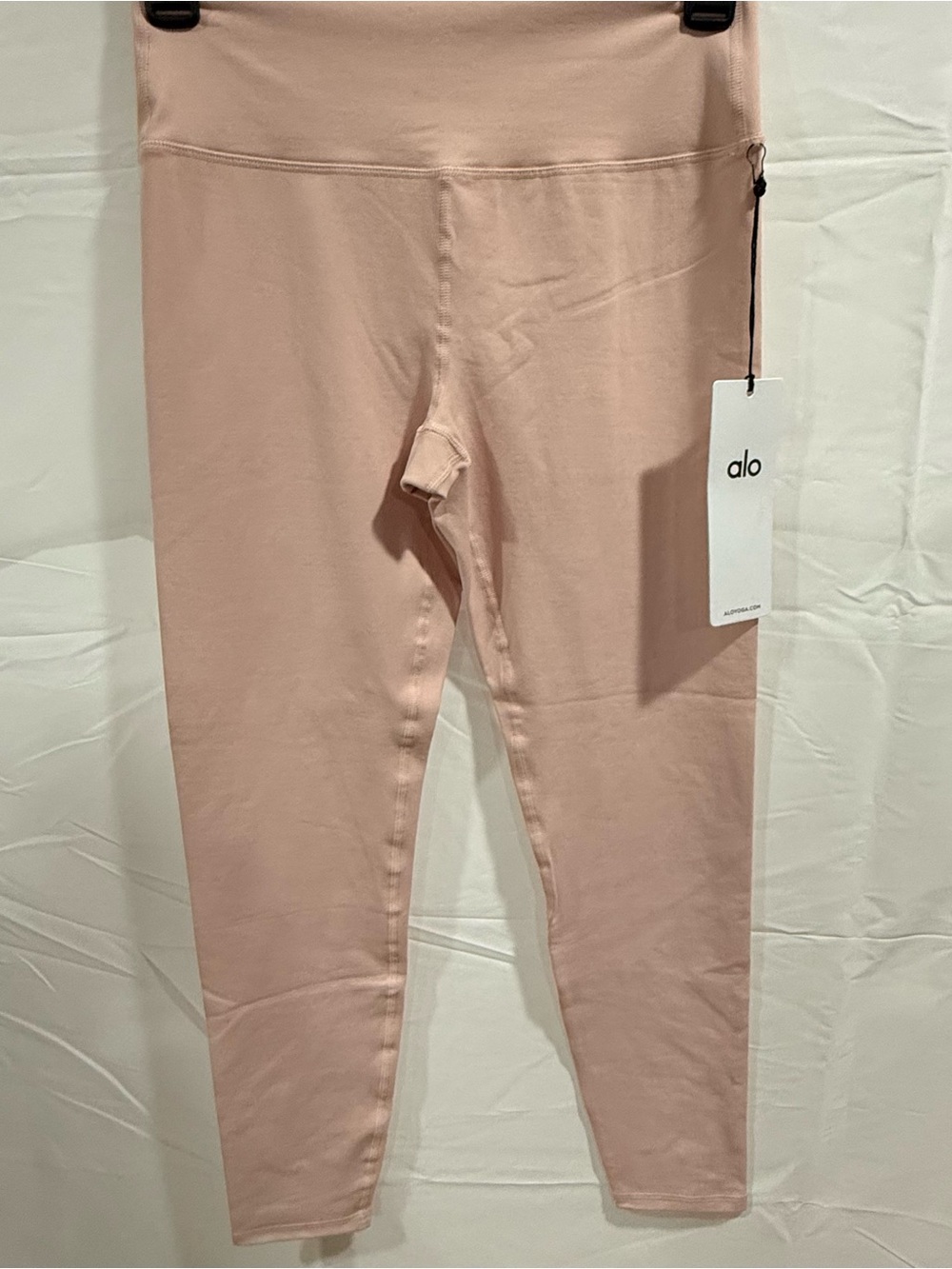 Alo Yoga 7/8 High Waist Airbrush Leggings Pink Quartz NWT Size Medium